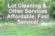 Lot Cleaning and Other Services
